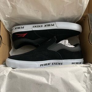 Black Slip-On Sneakers